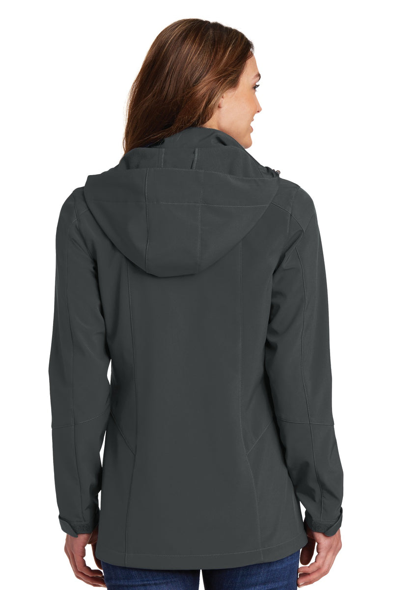 Load image into Gallery viewer, Eddie Bauer Women&#39;s Hooded Soft Shell Parka. EB537
