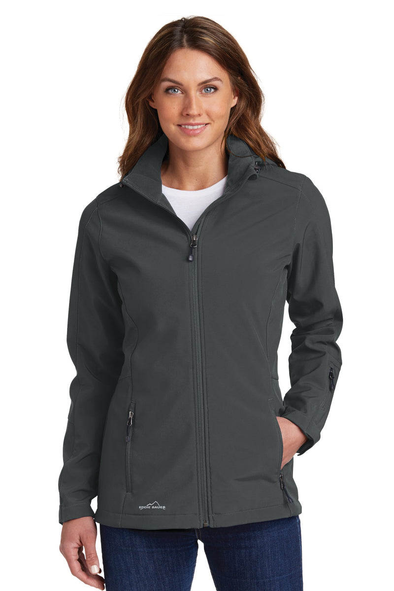 Load image into Gallery viewer, Eddie Bauer Women&#39;s Hooded Soft Shell Parka. EB537
