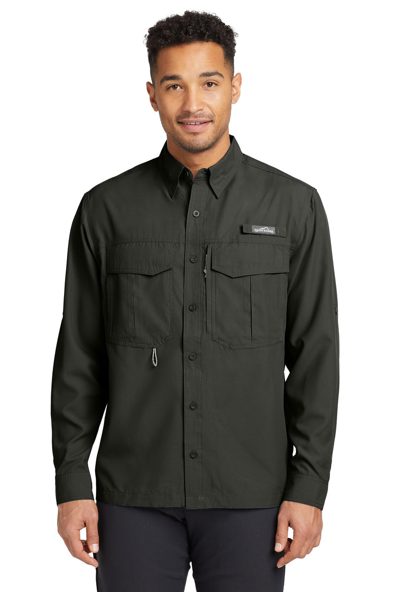 Load image into Gallery viewer, Eddie Bauer - Long Sleeve Performance Fishing Shirt. EB600
