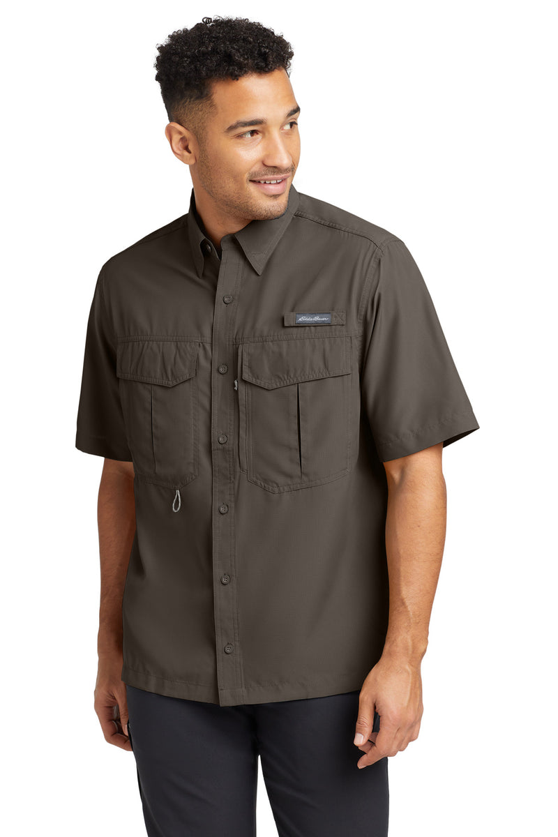 Load image into Gallery viewer, Eddie Bauer Short Sleeve Performance Fishing Shirt EB602
