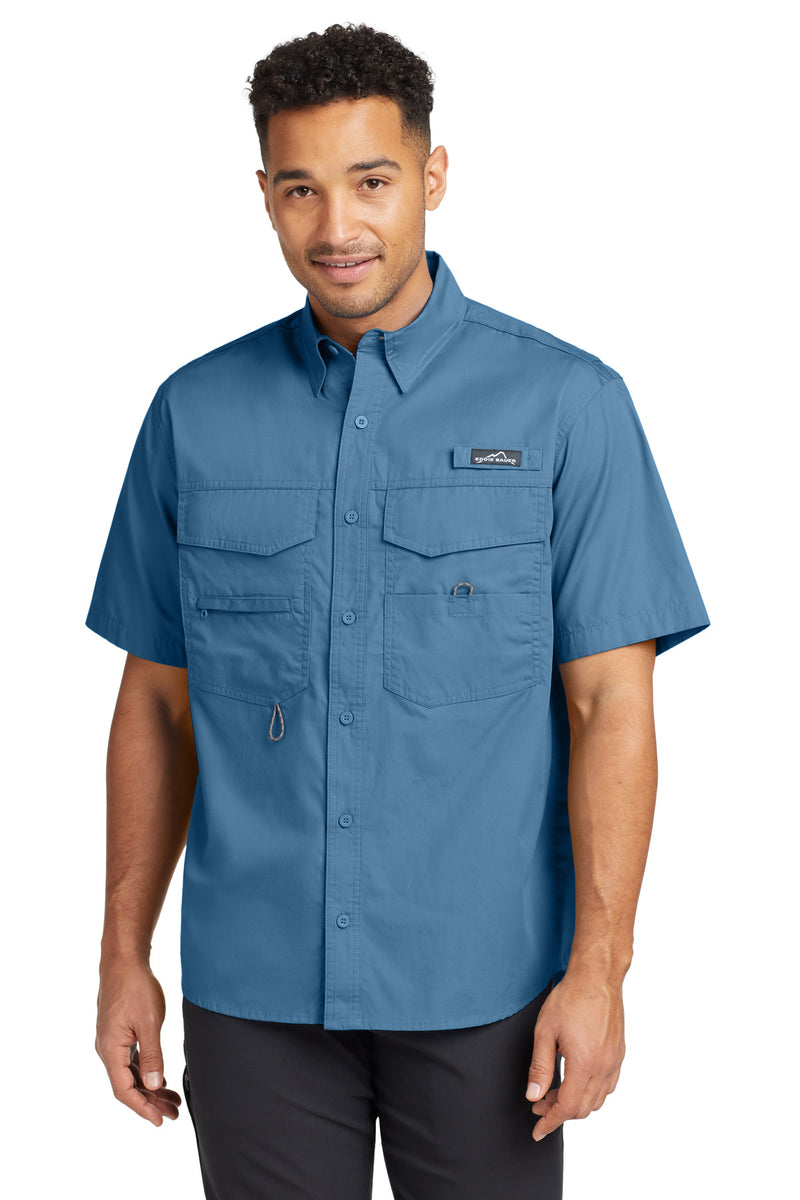 Load image into Gallery viewer, Eddie Bauer - Short Sleeve Fishing Shirt. EB608
