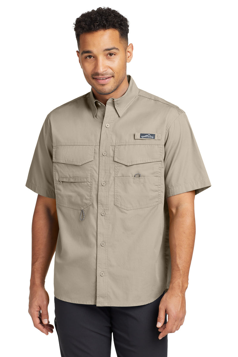 Load image into Gallery viewer, Eddie Bauer - Short Sleeve Fishing Shirt. EB608
