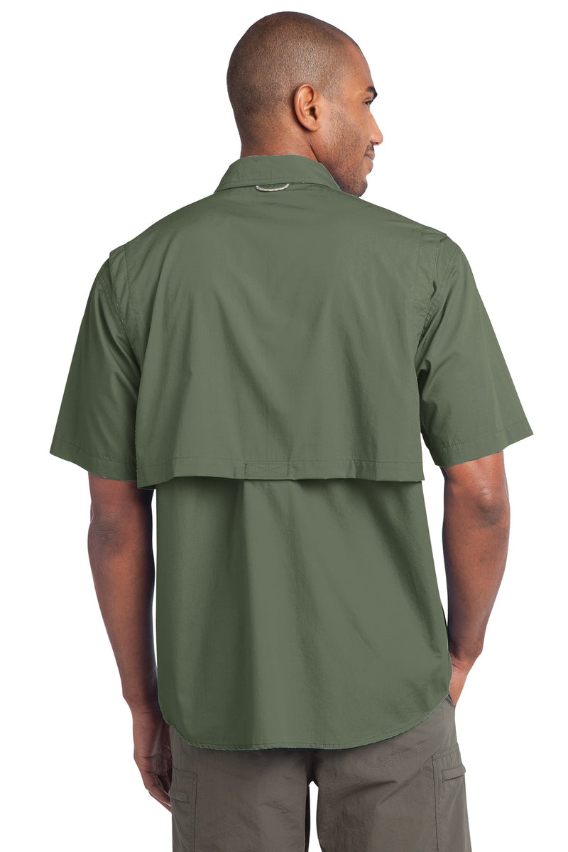 Load image into Gallery viewer, Eddie Bauer - Short Sleeve Fishing Shirt. EB608
