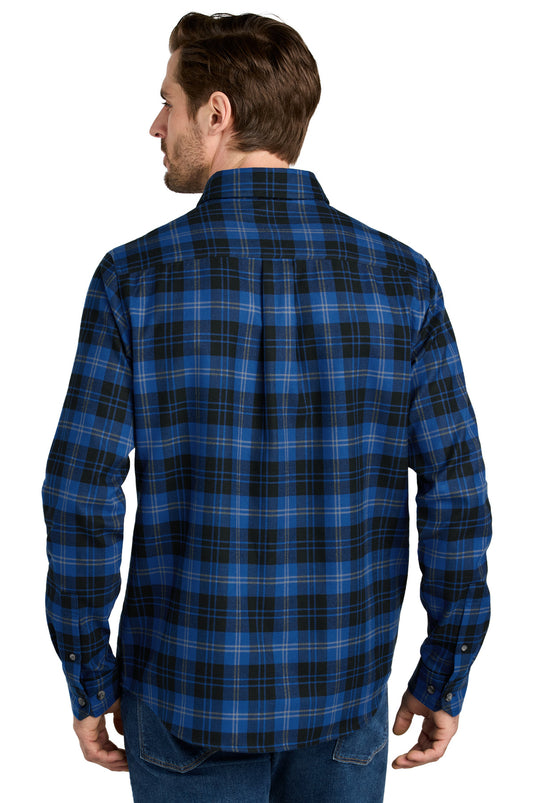 Eddie Bauer Long Sleeve Favorite Flannel Plaid Shirt EB610