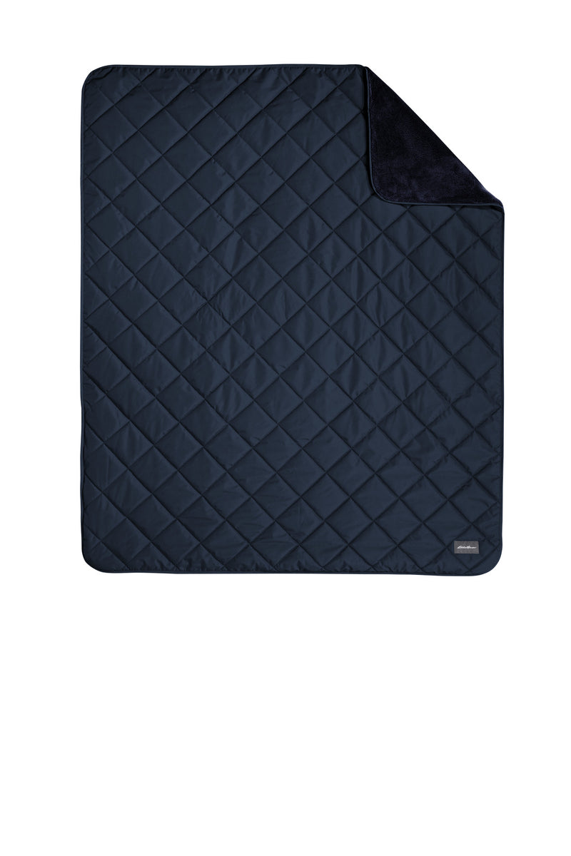 Load image into Gallery viewer, Eddie Bauer Quilted Insulated Fleece Blanket EB751
