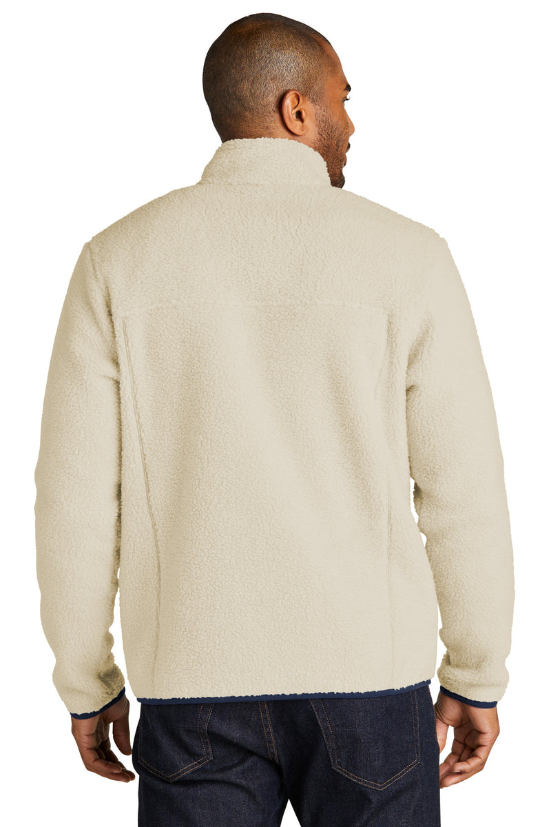 Load image into Gallery viewer, Port Authority Camp Fleece Snap Pullover F140

