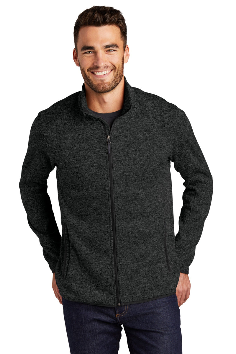 Load image into Gallery viewer, Port Authority Sweater Fleece Jacket. F232
