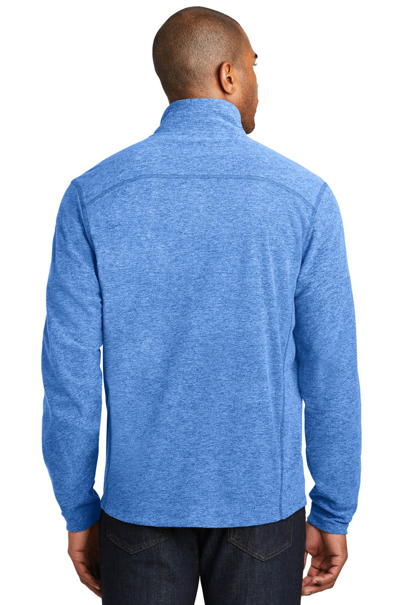 Load image into Gallery viewer, Port Authority F235 | Heather Microfleece Full-Zip Jacket
