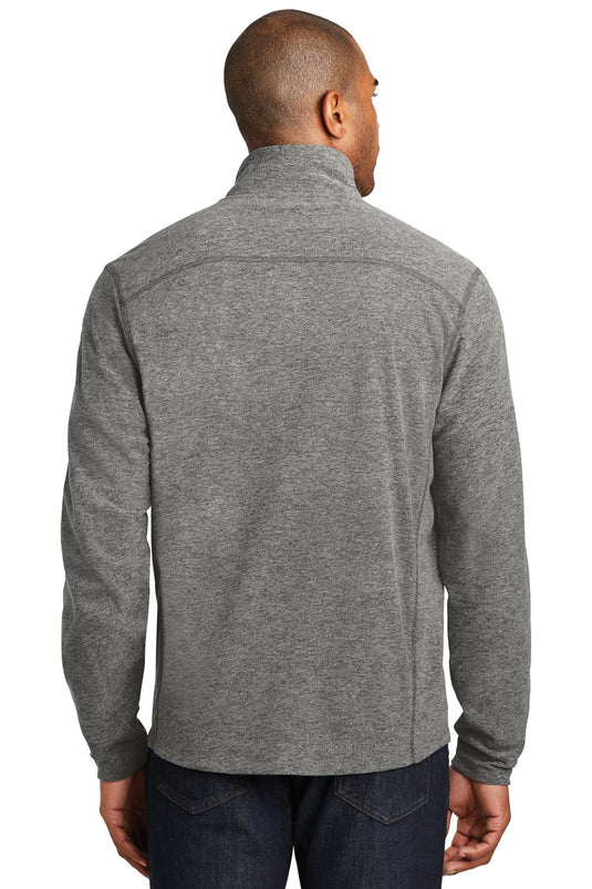 Port Authority F235 | Heather Microfleece Full-Zip Jacket