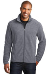 Port Authority F235 | Heather Microfleece Full-Zip Jacket