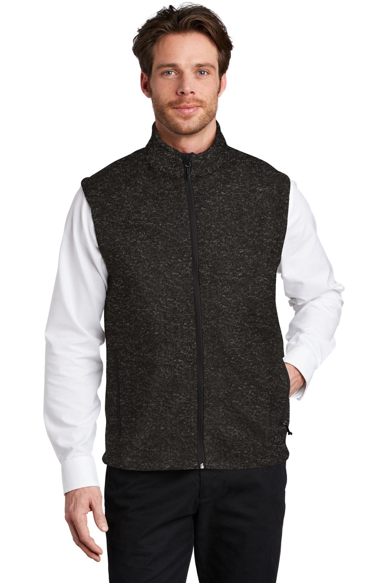 Load image into Gallery viewer, Port Authority  Sweater Fleece Vest F236
