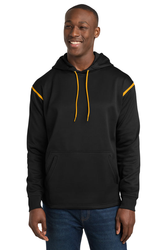 Sport-Tek Tech Fleece Colorblock Hooded Sweatshirt. F246