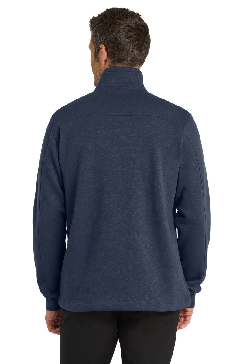 Load image into Gallery viewer, Port Authority Slub Fleece 1/4-Zip Pullover. F295

