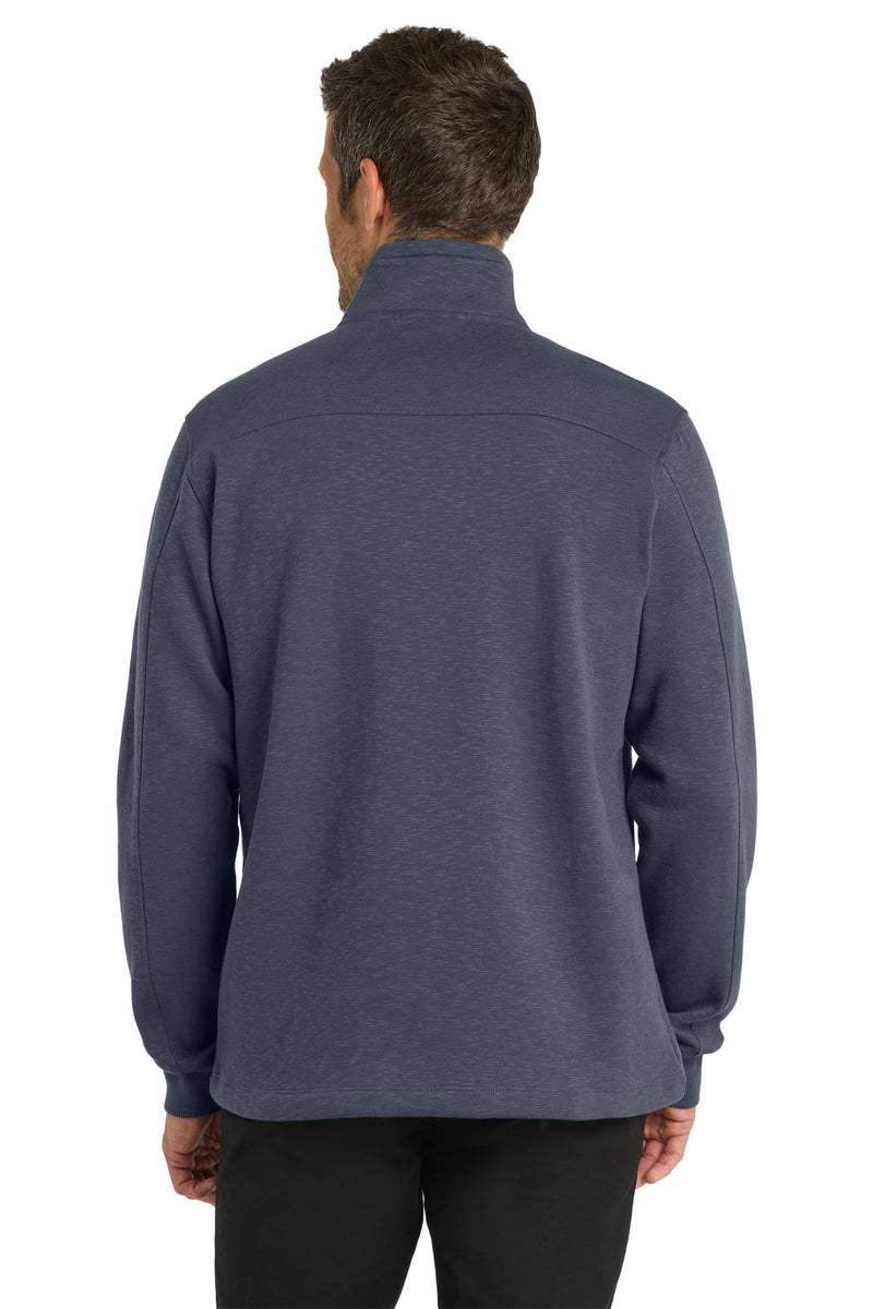 Load image into Gallery viewer, Port Authority Slub Fleece 1/4-Zip Pullover. F295
