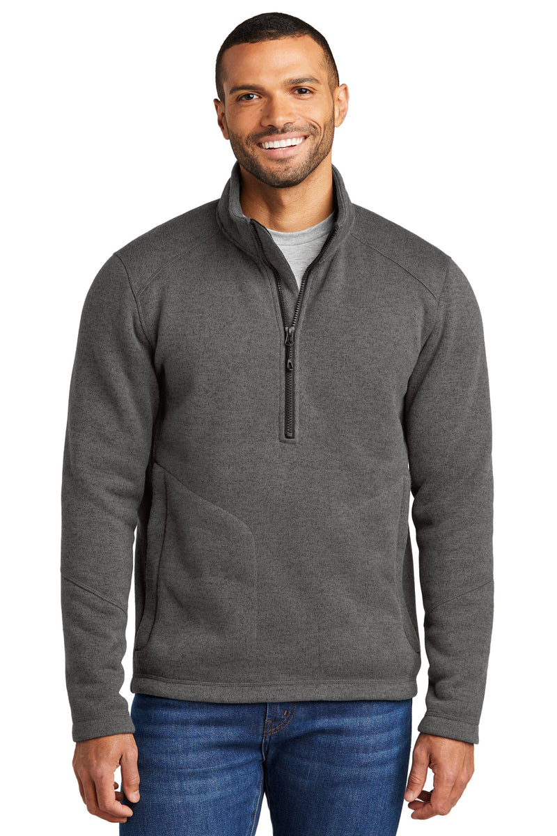 Load image into Gallery viewer, Port Authority Arc Sweater Fleece 1/4-Zip F426
