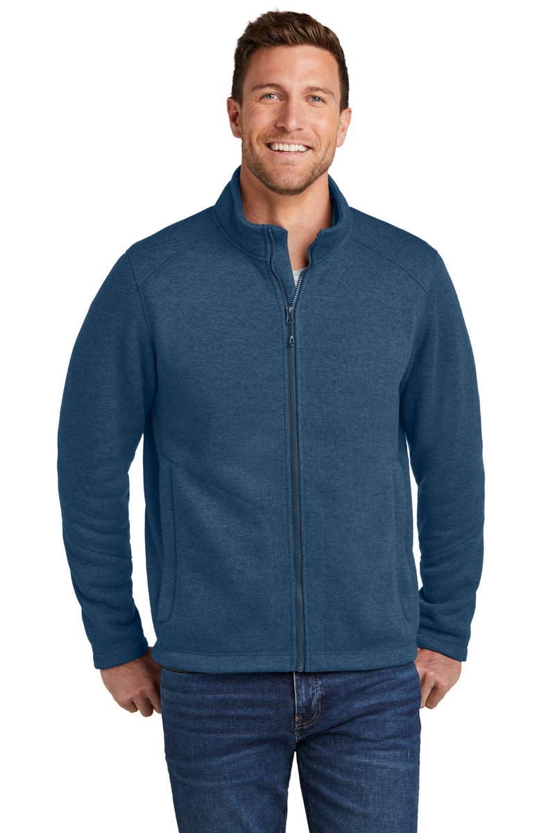 Load image into Gallery viewer, Port Authority Arc Sweater Fleece Jacket F428
