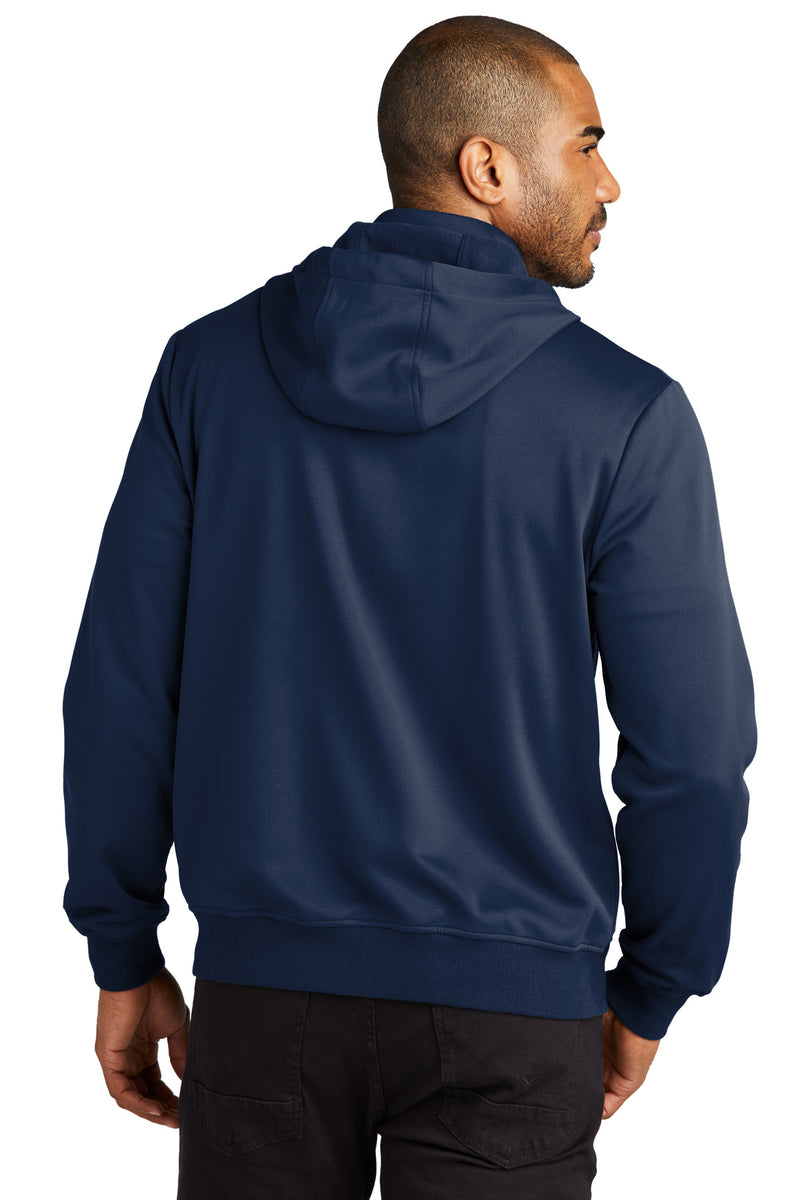 Load image into Gallery viewer, Port Authority Smooth Fleece Hooded Jacket F814
