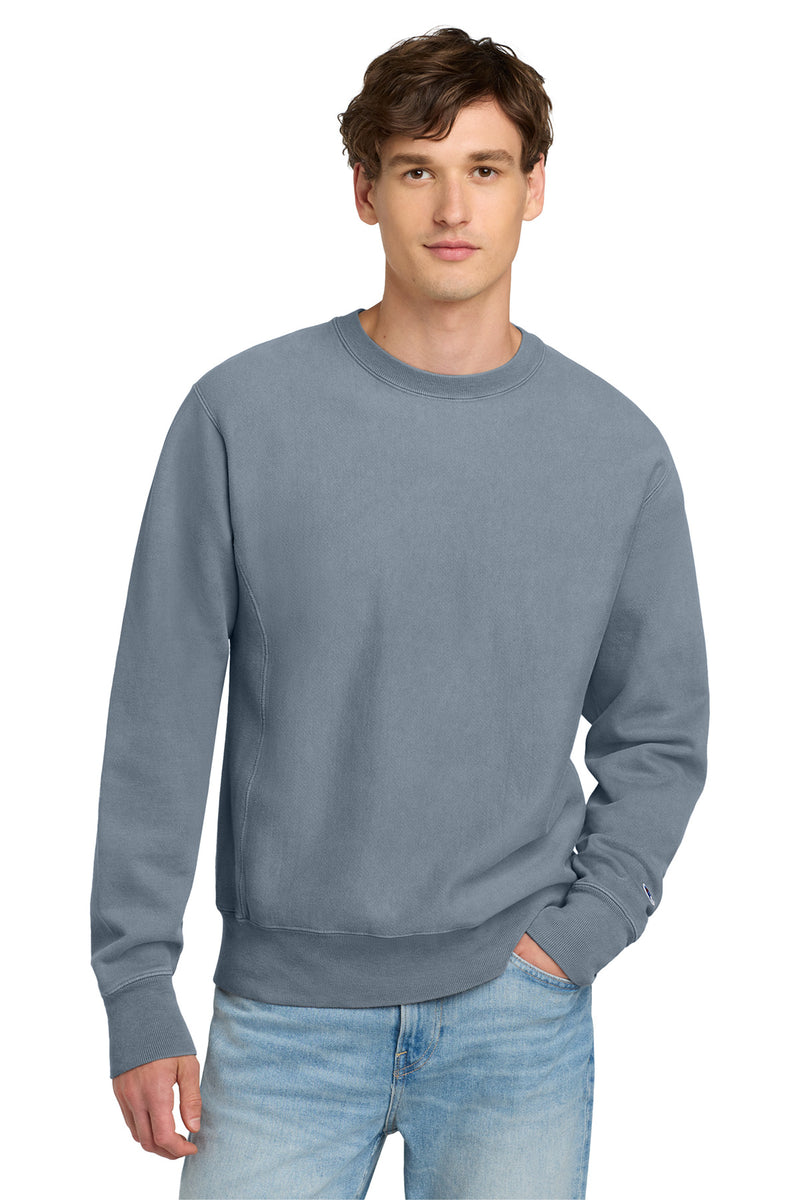 Load image into Gallery viewer, Champion  Reverse Weave  Garment-Dyed Crewneck Sweatshirt. GDS149
