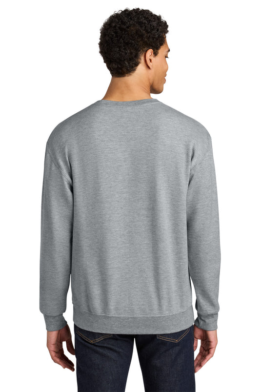 Jerzees Ultimate Unisex CVC Ring Spun Crewneck Sweatshirt IC48M