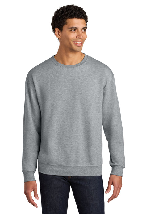 Jerzees Ultimate Unisex CVC Ring Spun Crewneck Sweatshirt IC48M