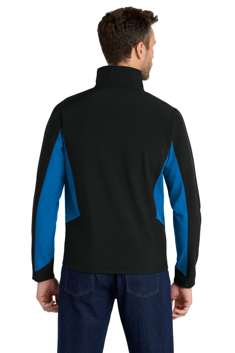 Load image into Gallery viewer, Port Authority Core Colorblock Soft Shell Jacket. J318
