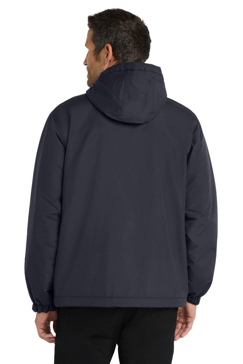 Load image into Gallery viewer, Port Authority Hooded Charger Jacket. J327
