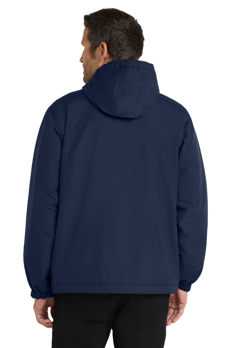 Load image into Gallery viewer, Port Authority Hooded Charger Jacket. J327
