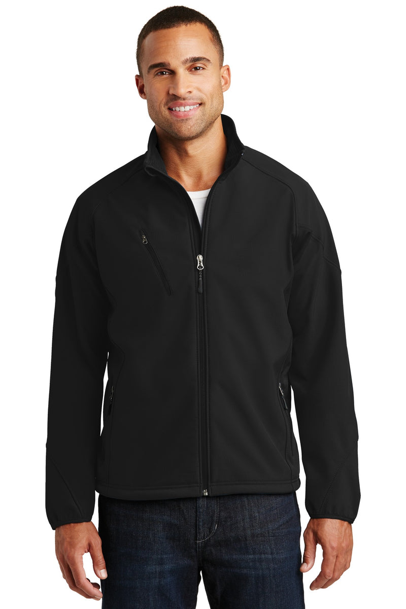 Load image into Gallery viewer, Port Authority Textured Soft Shell Jacket. J705
