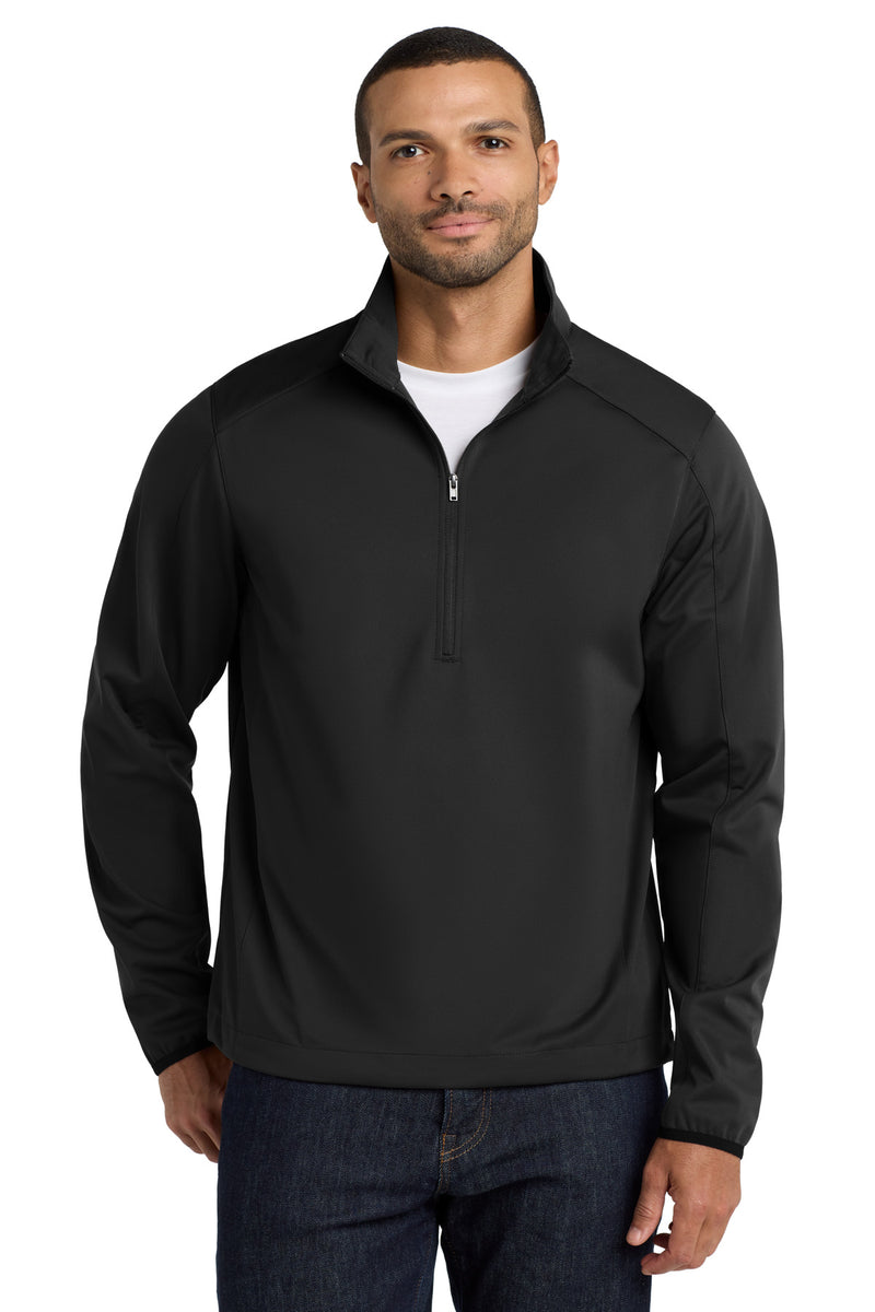Load image into Gallery viewer, Port Authority Active 1/2-Zip Soft Shell Jacket. J716

