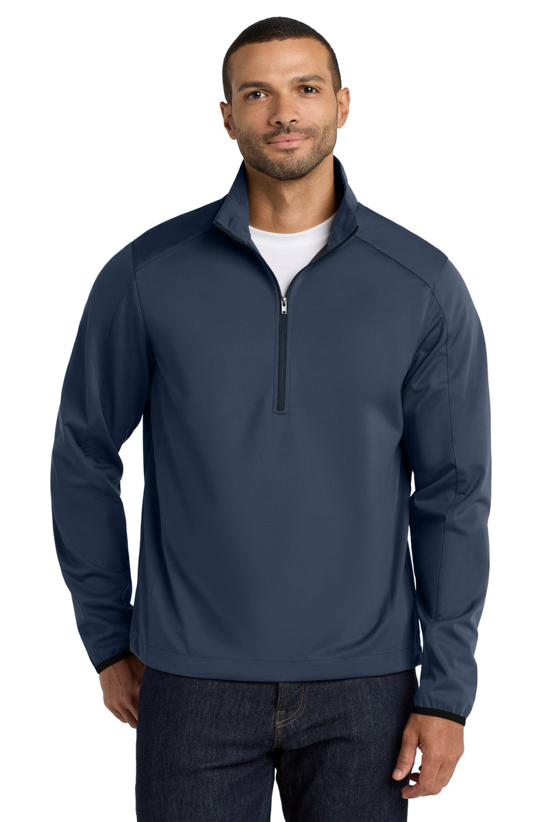 Load image into Gallery viewer, Port Authority Active 1/2-Zip Soft Shell Jacket. J716
