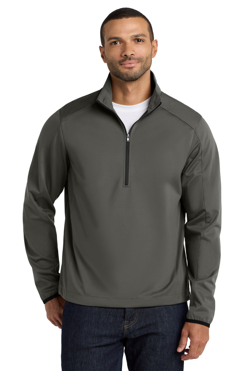Load image into Gallery viewer, Port Authority Active 1/2-Zip Soft Shell Jacket. J716
