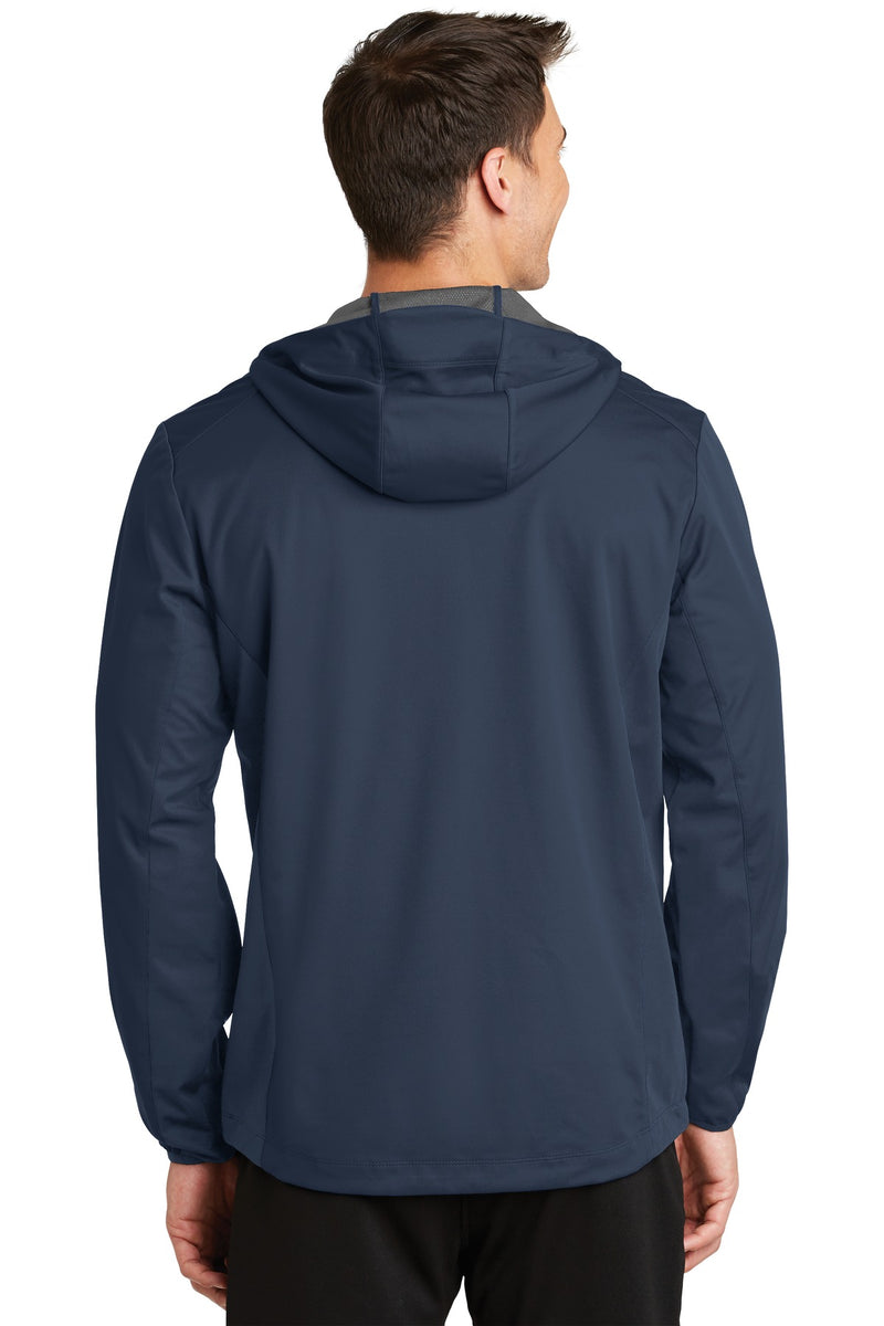 Load image into Gallery viewer, Port Authority Active Hooded Soft Shell Jacket. J719
