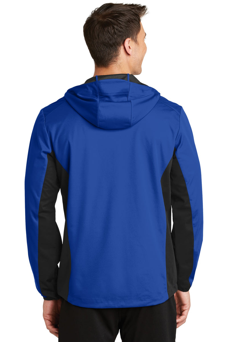 Load image into Gallery viewer, Port Authority Active Hooded Soft Shell Jacket. J719
