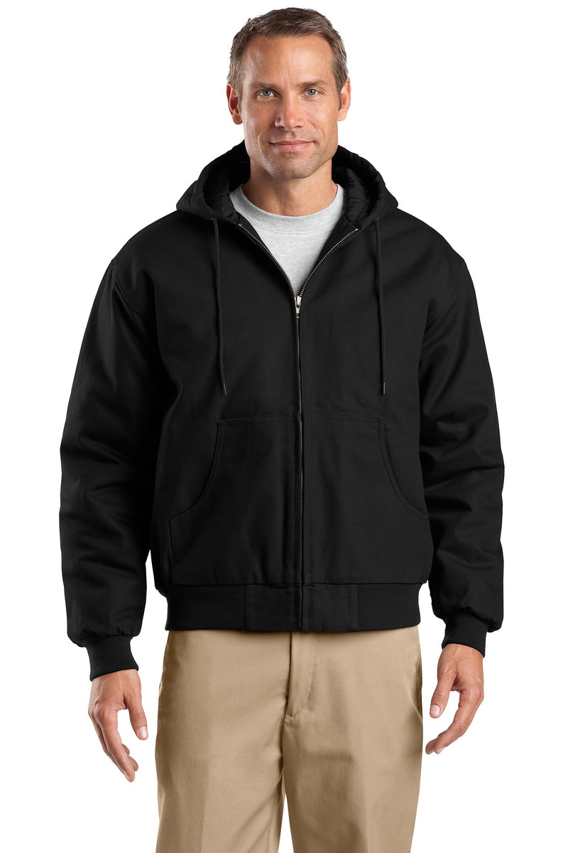Load image into Gallery viewer, CornerStone Tall Duck Cloth Hooded Work Jacket. TLJ763H
