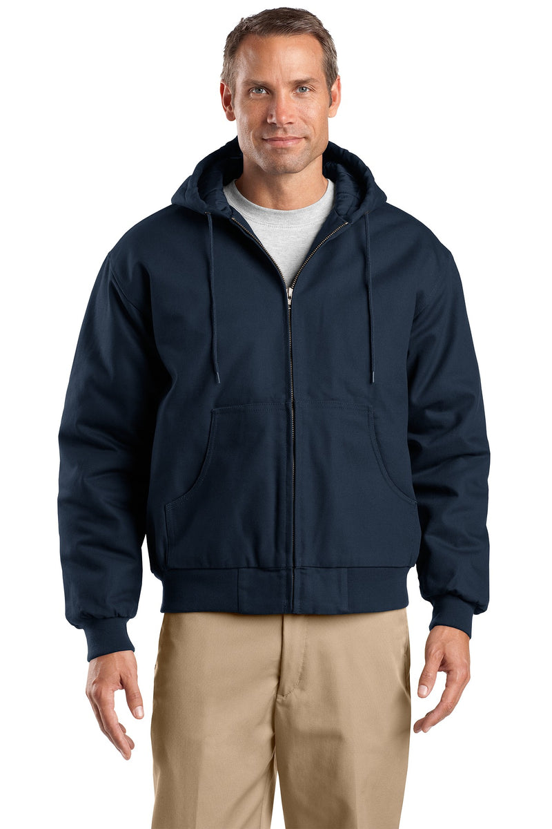 Load image into Gallery viewer, CornerStone Tall Duck Cloth Hooded Work Jacket. TLJ763H
