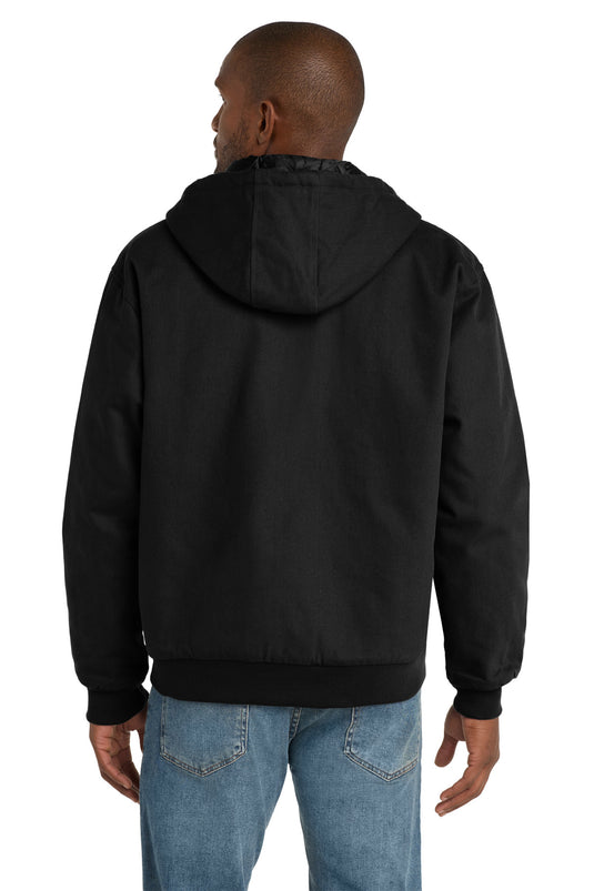 CornerStone - Duck Cloth Hooded Work Jacket.  J763H