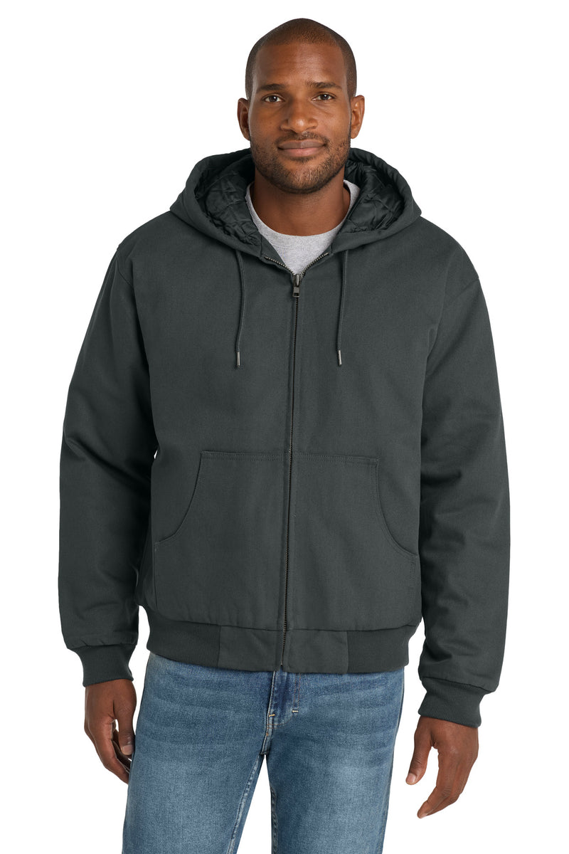 Load image into Gallery viewer, CornerStone - Duck Cloth Hooded Work Jacket.  J763H
