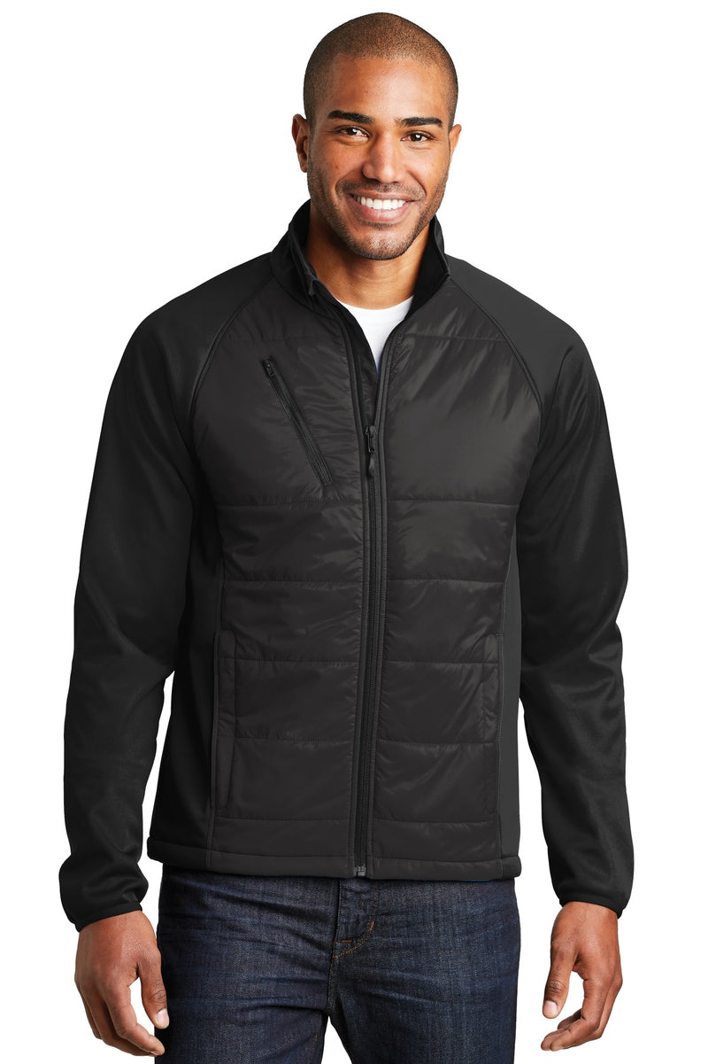 Load image into Gallery viewer, Port Authority Hybrid Soft Shell Jacket. J787
