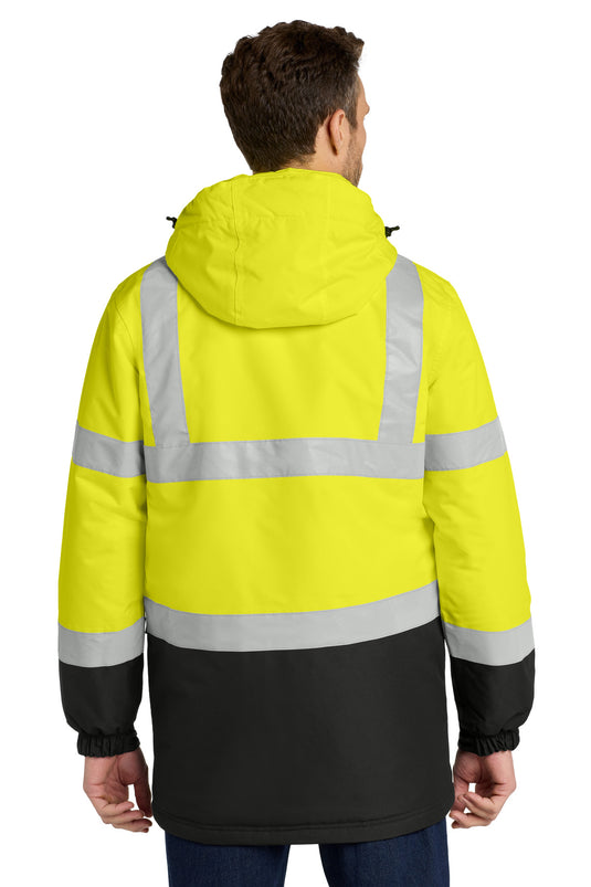 Port Authority ANSI 107 Class 3 Safety Heavyweight Parka. J799S