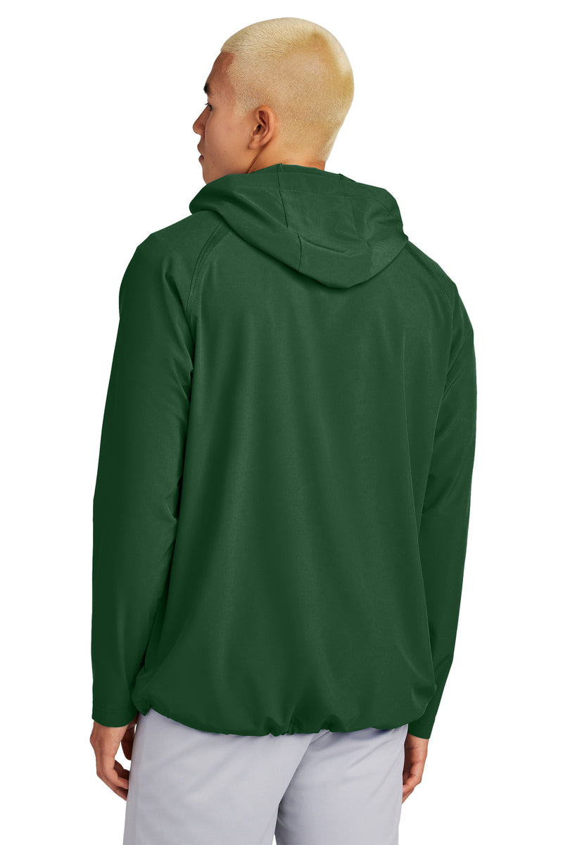 Load image into Gallery viewer, Sport-Tek Repeat 1/2-Zip Long Sleeve Hooded Jacket JST488
