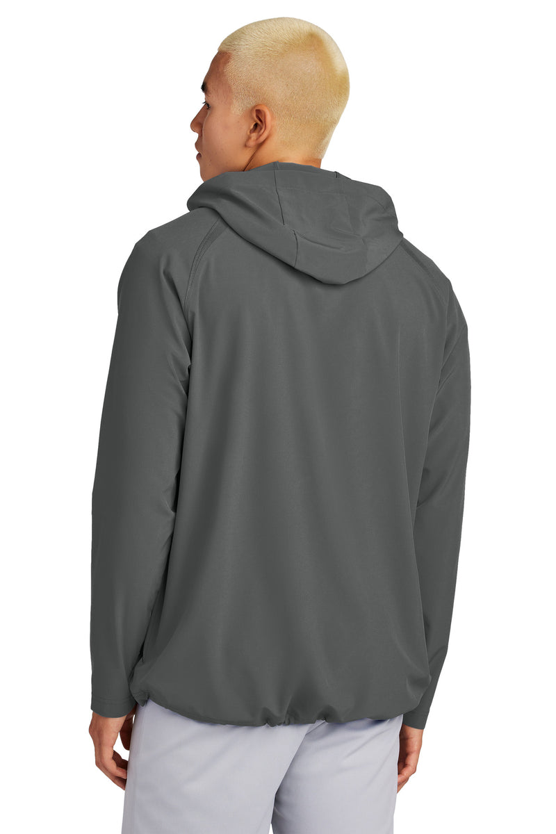 Load image into Gallery viewer, Sport-Tek Repeat 1/2-Zip Long Sleeve Hooded Jacket JST488
