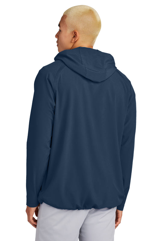 Sport-Tek Repeat 1/2-Zip Long Sleeve Hooded Jacket JST488