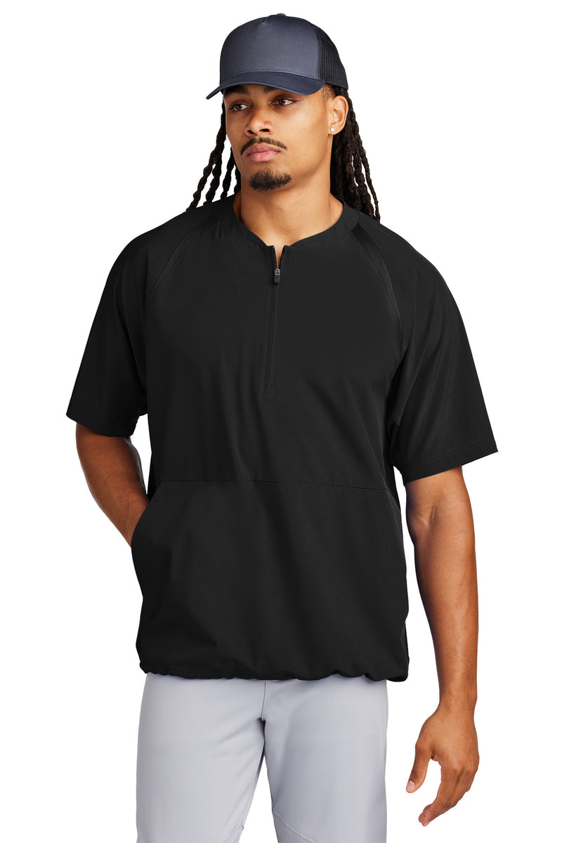 Load image into Gallery viewer, Sport-Tek Repeat 1/2-Zip Short Sleeve Jacket JST489
