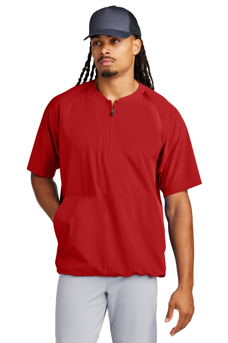 Load image into Gallery viewer, Sport-Tek Repeat 1/2-Zip Short Sleeve Jacket JST489
