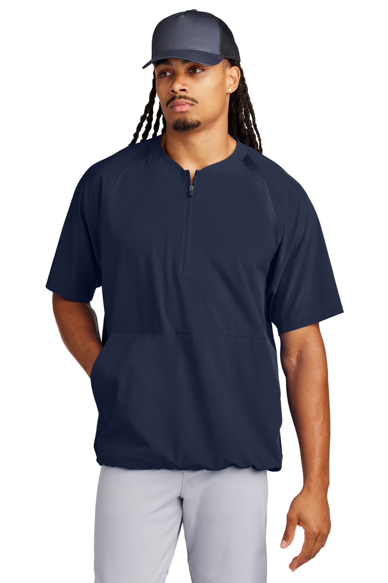 Load image into Gallery viewer, Sport-Tek Repeat 1/2-Zip Short Sleeve Jacket JST489
