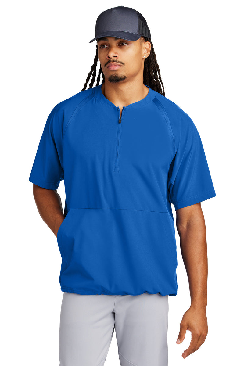 Load image into Gallery viewer, Sport-Tek Repeat 1/2-Zip Short Sleeve Jacket JST489
