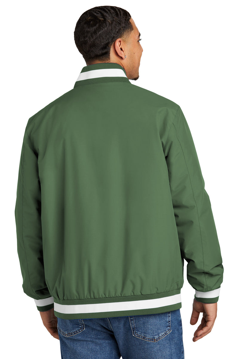 Load image into Gallery viewer, Sport-Tek Insulated Varsity Jacket JST58
