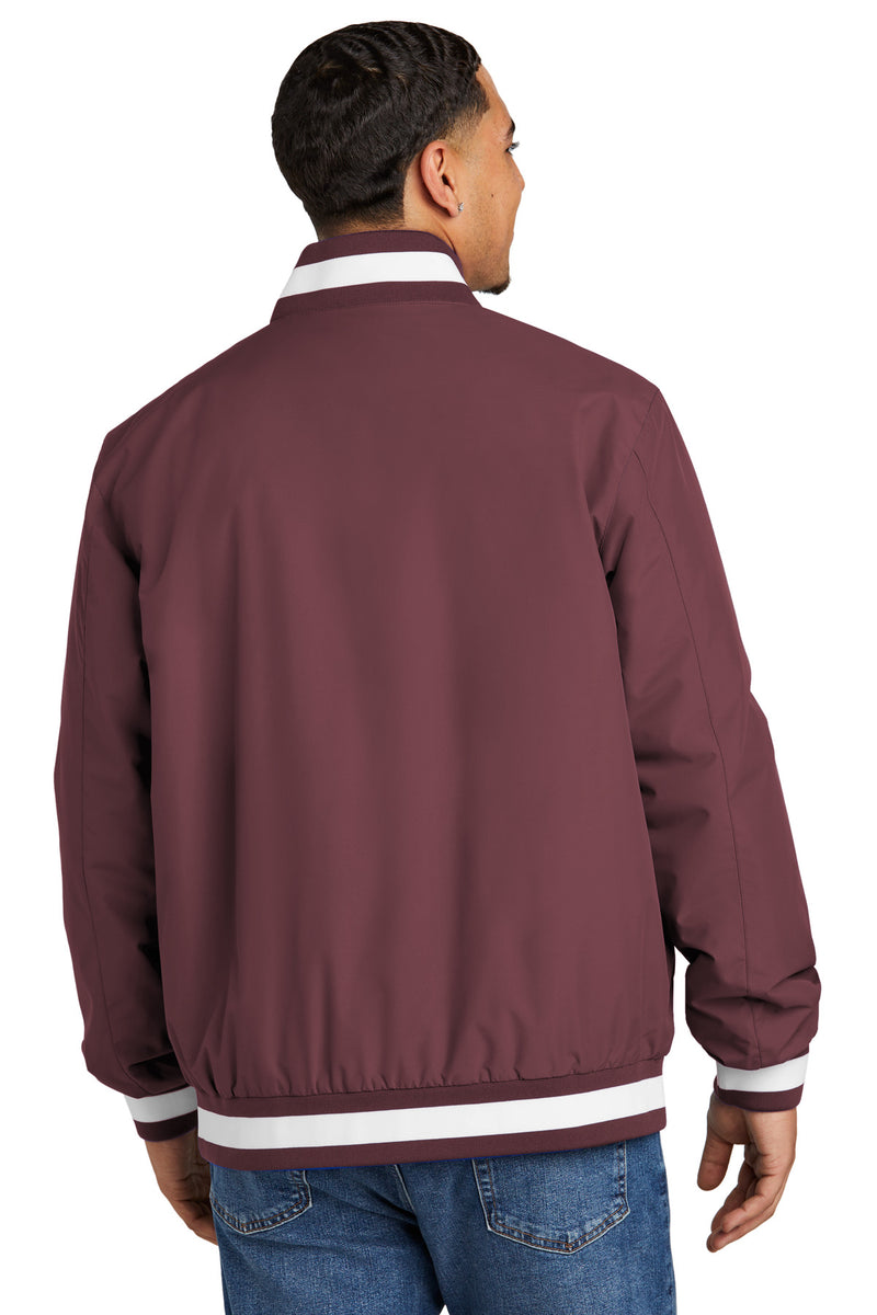 Load image into Gallery viewer, Sport-Tek Insulated Varsity Jacket JST58
