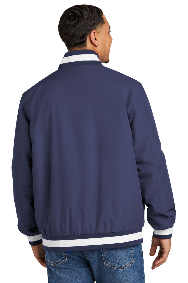 Load image into Gallery viewer, Sport-Tek Insulated Varsity Jacket JST58

