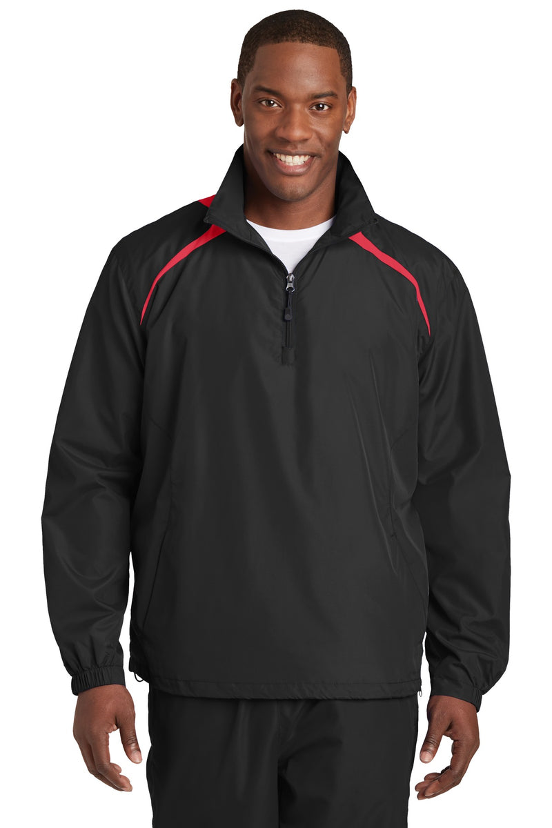 Load image into Gallery viewer, Sport-Tek 1/2-Zip Wind Shirt. JST75
